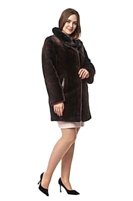 Фото товара Полупальто мутон А32/CВ (норка), мокко