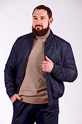 Фото товара Куртка 611 муж бомбер, синий