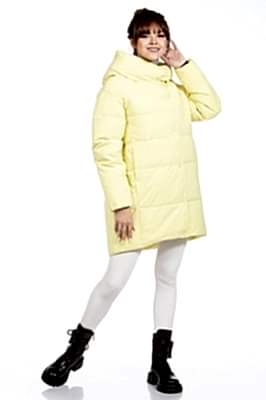 Фото товара П/пальто ут. 22366, желтый