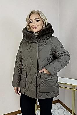 Фото товара Куртка Н-8667 жен, капучино