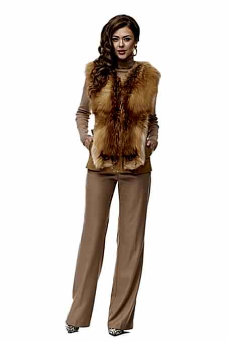 Жилет лиса Ж16/7.3-5, рыжий