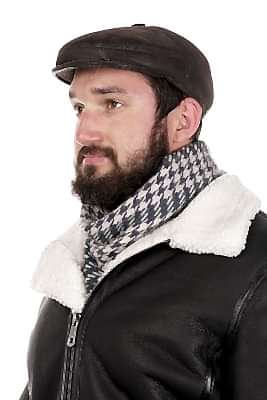 Фото товара Кепка Реглан иск.кожа 002.002, коричневый