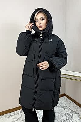 Фото товара Пуховик А-72 зима, черный