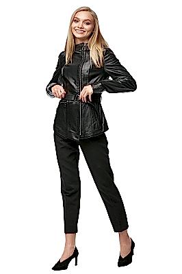 Фото товара Куртка кожа 1004.S604K, черный