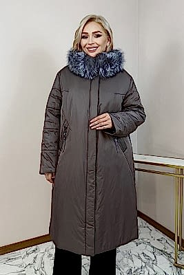 Фото товара Пуховик 2309 зима, шоколад