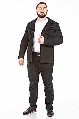 Фото товара Полупальто мужское 301у Sambrero, серый