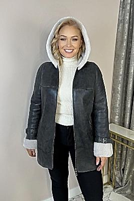 Фото товара Дубленка 1031.811.NKT, серый Фото товара Дубленка 1031.811.NKT, серый