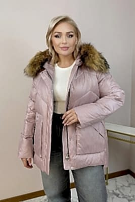 Фото товара Пуховик 3108 зима, розовый
