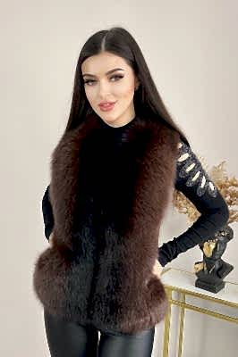 Фото товара Жилет 222.04, шоколад 2